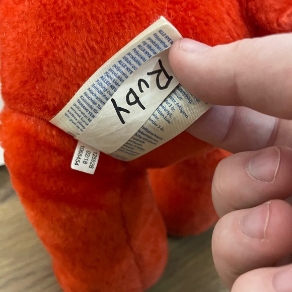 Disney Build-A-Bear The Incredibles 2 Red Teddy Bear Plush Toy - Picture 6 of 7